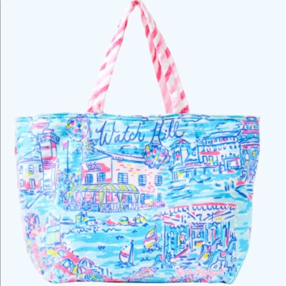 Lilly Pulitzer destination beach tote